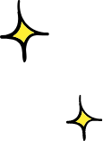 キラキラのイラスト